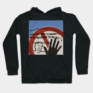 Words of warning Hoodie